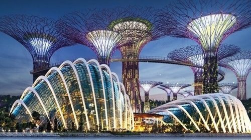Gardens By The Bay is just a short train ride from Liv @ MB