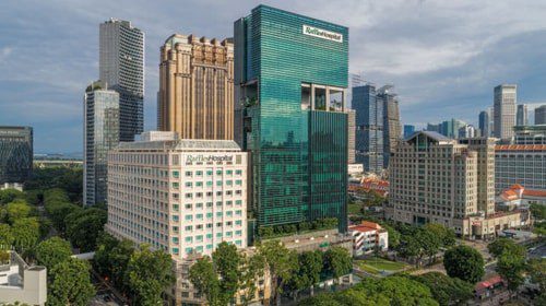 Raffles Hospital and Medical Centre is a 3-minute walk from Midtown Modern