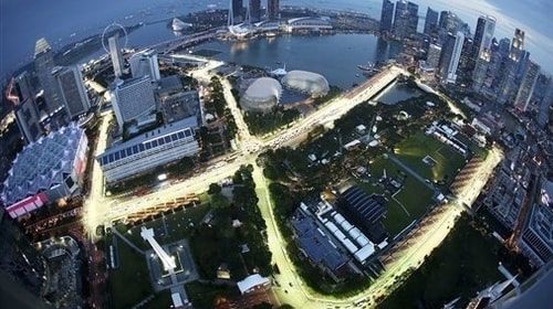 Singapore Formula 1 Marina Bay Street Circuit
