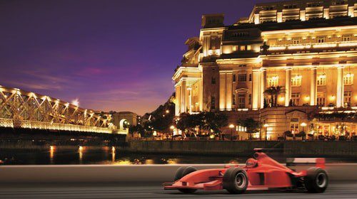 Singapore Formula 1 Nightscape