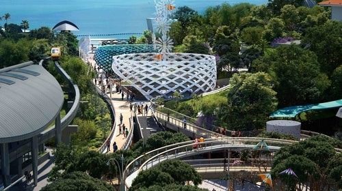 Sentosa's Sensoryscape - New Attractions to benefit The Reef At King's Dock