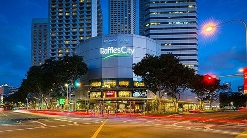 Raffles City is two station from One Bernam Condo