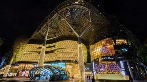 ION Shopping Mall in Orchard Road