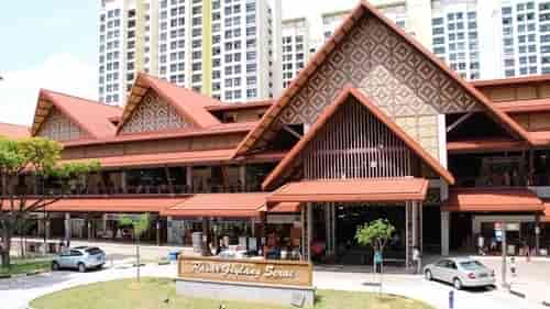 Geylang Serai Market and Food Centre is near Tembusu Grand condo.