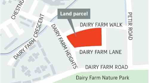 The Botany At Dairy Farm Condo Location