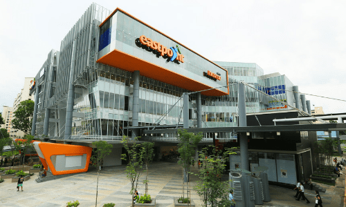 Eastpoint Mall is 3 MRT stations from Tenet EC