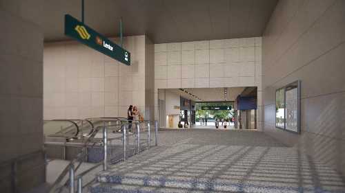 Lentor Modern is directly inked to the Lentor MRT station