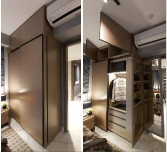 Sceneca Residence A2S Bedroom Cabinet
