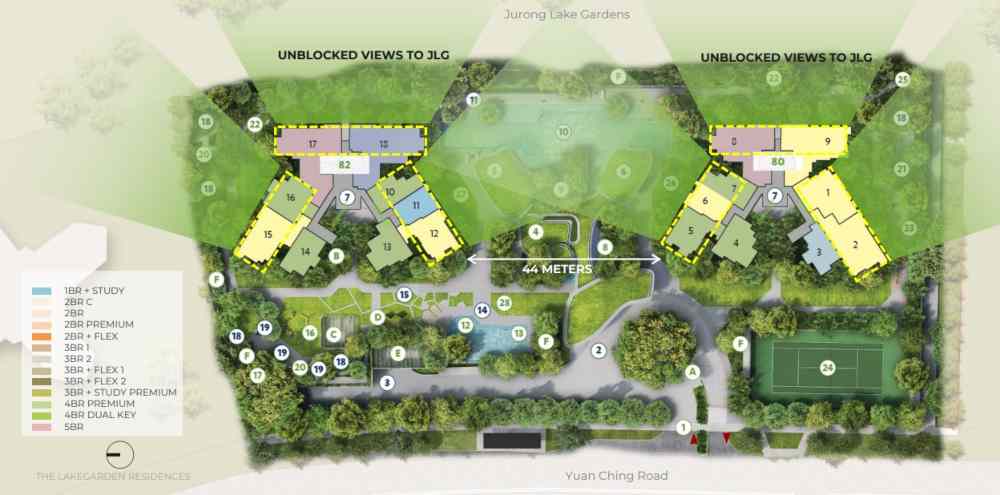 Lakegarden Residences Site Plan