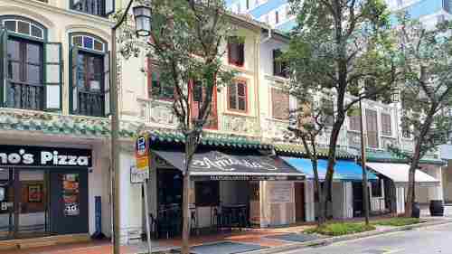 Restaurants and Eateries along Stanley Street - A short walk from TMW Maxwell condo.