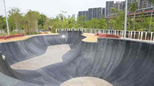 J'Den Condo Review: Jurong Lake Gardens Skate Park.