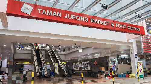 Taman Jurong Market and Food Centre near Sora Condo
