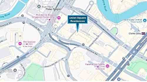 Union Square Residences Location