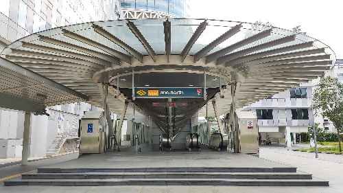 One-North MRT station