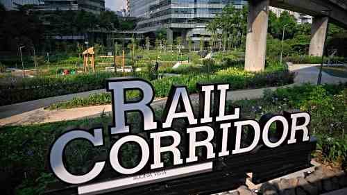 Rail Corridor at One-North