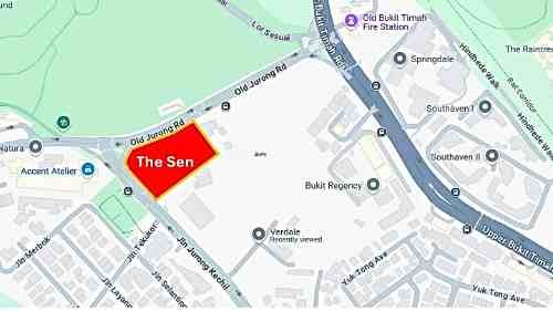 The Sen Condo Location