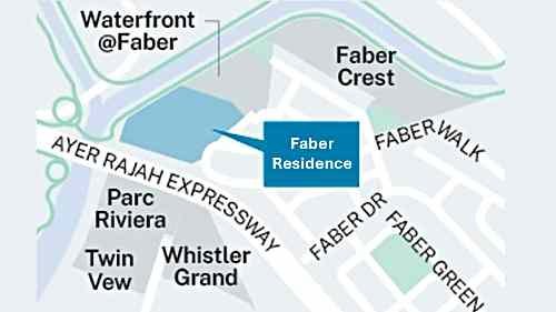 Faber Residence Map Location