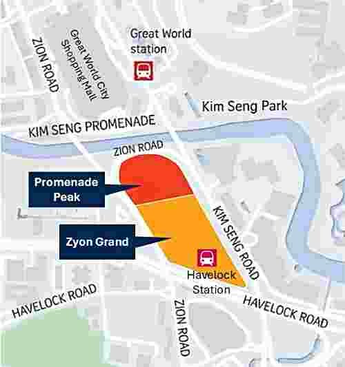 Zyon Grand Location