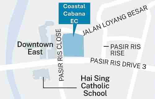 Coastal Cabana EC Location