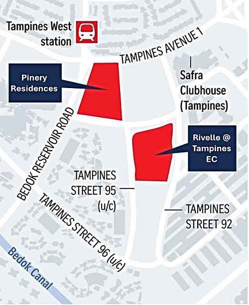 Rivelle @ Tampines EC Location Rivelle @ Tampines EC Location