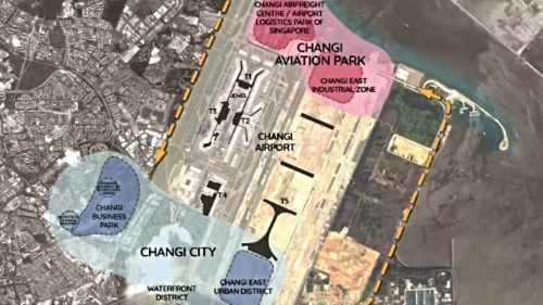Mega developments in Changi