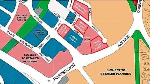 Hudson Place Residences and Government Land Sale Parcels