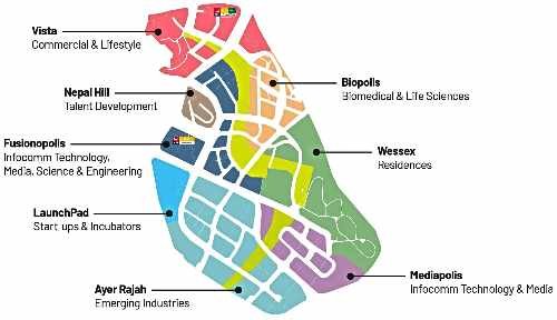One-North Map & Zoning