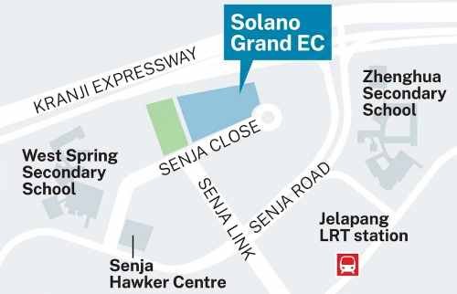 Solano Grand Executive Condominium (EC) Location